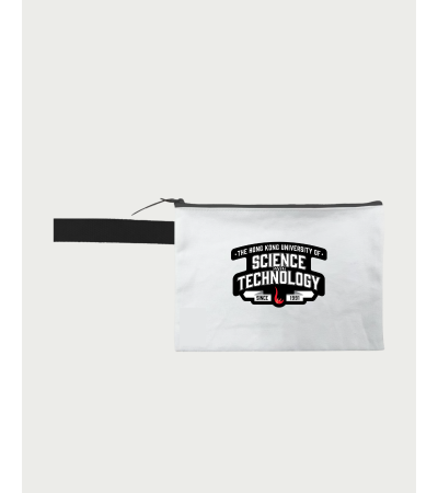 HKUST New Typography Zipped Pouch